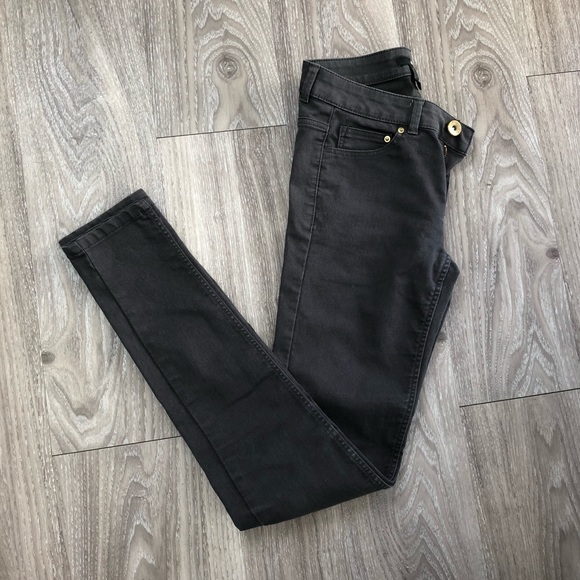 H&M Pants - Olive green gray mid rise skinny pants